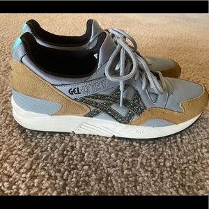 Asics Gel Lyte V Tan and Silver